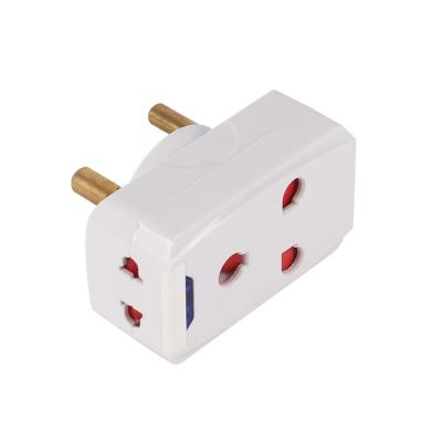 China Easy Installation South Africa Travel Adapter Conversion South Africa Plug To EU IEC Power Socket for sale