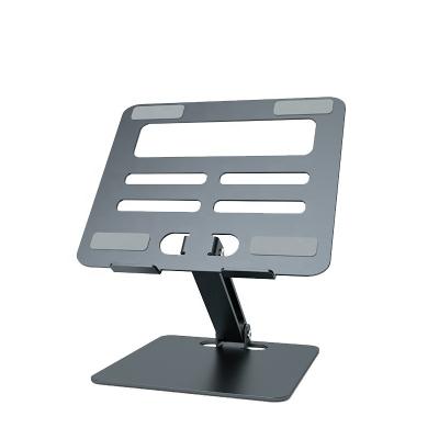 China 2022 Modern Design Ergonomic Foldable Adjustable Stand Aluminum Alloy Laptop Stand Foldable Stand For Home Office for sale