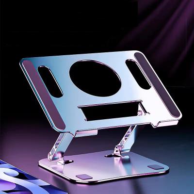 China High Quality Foldable New Style Aluminum Alloy Heat Dissipation Laptop Stand For Office Notebook Tablet Desk for sale