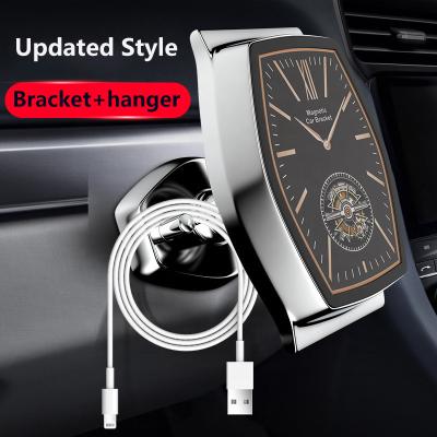 China Adjustable Clock Design Magnetic Car Phone Holder 360 Degree Rotation Car Mount Phone Dashboard Magnets for sale