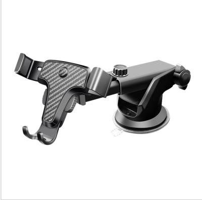 China Adjustable Car Phone Holder 2 in 1 Phone Holder 360 Rotation for Air Vent Dashboard Windshield Car Phone Mount for sale