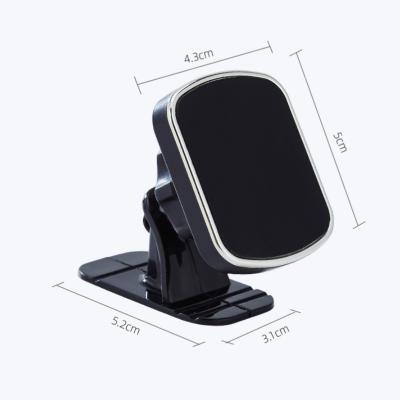 China Magnetic Car Phone Cable Holder 360 Degree Rotation Adjustable Universal Car Phone Dash Mount Car Phone Holder for sale