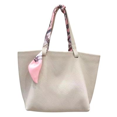 China Normcore/Minimalist Customized High Quality Minimalist Cohide Tote Shopping Bag Women Fashion Shoulder Bucket Top Casual Waterproof Diaper Bag for sale