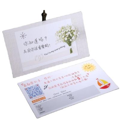 China Fleixble Packing Factory Custom Praise Cards After-Sale Buyer Exam Picture Thank You Letter Postcard Paper Card Manufacturer for sale