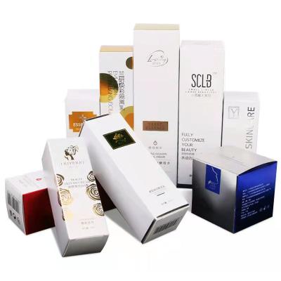 China Custom Recyclable Logo And Design Printing Eyelash / Lip Gloss Cosmetic Paper Packaging Box for sale