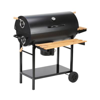 China Easily Assembled Grill Smoking BBQ Grills Cooking Equipment Patio Outdoor Party Cooking Ware Charcoal Barrel Grill Machine for sale