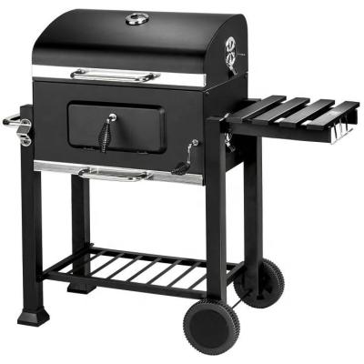 China Wholesale Competitive Price Adjustable Height Outside Square Smoker Grill BBQ Grill OEM Product for sale