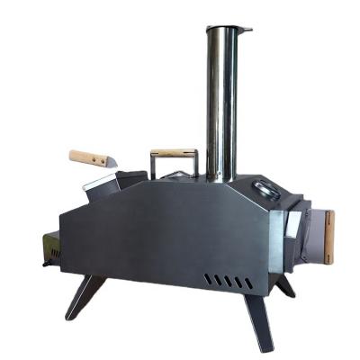 China Wood Pellet Pizza Oven Gas Fire Combo Unique Design Outdoor Commercial Pizza Oven for sale