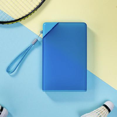 China Viable Custom Note Notebook Plastic Square A5 Logo Promotion Flat Water Bottle for sale