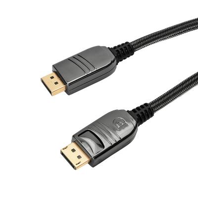 China Black High Speed ​​DP Male to Male DP Cable 8K Resolution DP Extension Cable Metal Shell Cable 1m 2m 3m 4m 5m Displayport for sale