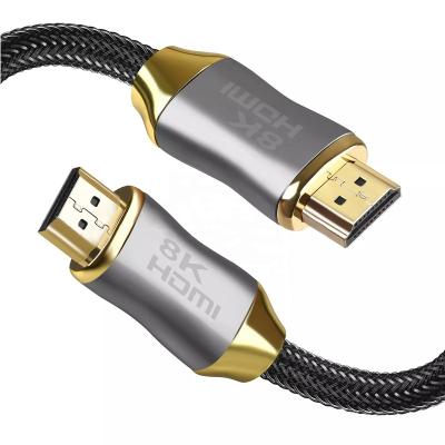 China 8k COMPUTER certified hdmi cable 60Hz 4K 120Hz 48Gbps 1M 2M 3M High Resolution HDTV HDMI Cable 2.1 for sale