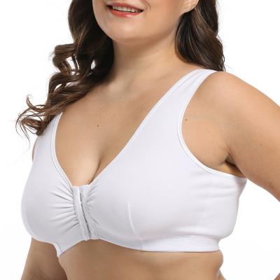 China Beautiful Healthy Since U C D Cup Bra Women's Fat Full Cup Big Bust Cotton Nerd White Ladies Large Size Ultra-thin Breasted for sale