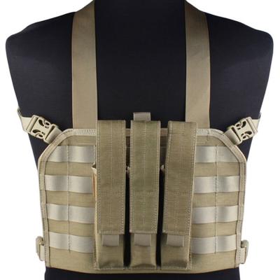 China Shooting/Airsoft/Daily/Dailing/Chest MP7 Rig Tactical Chest Rig Vest Military Tactical Waterproof Lightweight Emersongear Molle Outdoor Webbing for sale