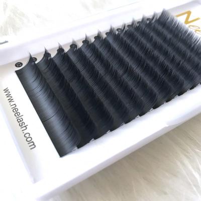 China ELashes Different Natural Custom Long Packing Mink Private Label Flat Eyelash Extensions for sale