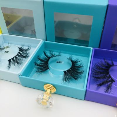 China Glue Free 2021 Hot Selling Mink Eyelashes Private Label Mink Eyelashes Handmade Lashes for sale