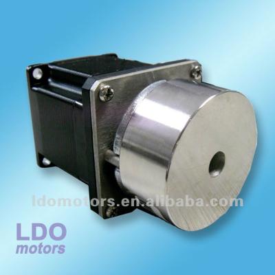 China NEMA 23 CNC Enclosed Unipolar Bipolar Stepper Motor with Electromagnetic Brake, 57mm Electric Brake Stepper Motor for sale