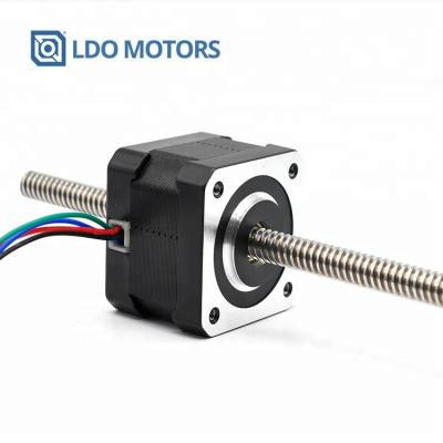 China Good quality LDO 3D printer Nema17 push force 180oz.in leadscrew Non-captive stepping motor included for sale