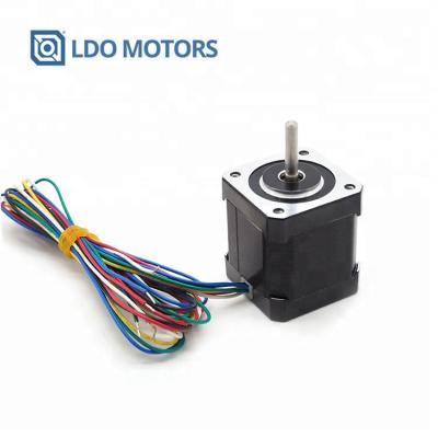 China Embedded 0.9degree Nema17 stepper motor with high holding torque for sale