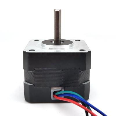 China 0.9degree LDO Nema17 Light Power 34mm Enclosed Body Length Stepper Motor for sale