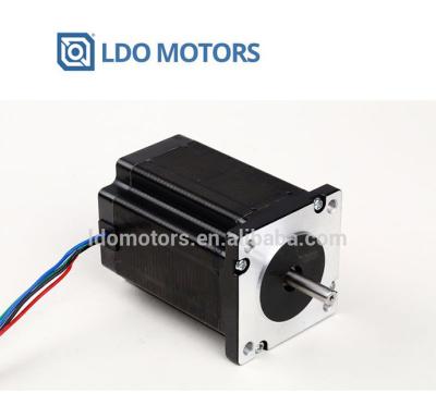 China Dual Axis NEMA 23 Stepper Motor 2.8A /263 Ounce / Inch CNC Enclosed Stepping Motor for sale