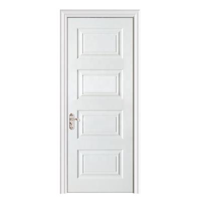 China Interior Wood Single White Door TECHTOP New Modern Flush Designs for sale