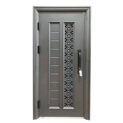 China Security Anti-theft Steel Door Front Entry Front Entry TECHTOP Design for Residential Exterior for sale