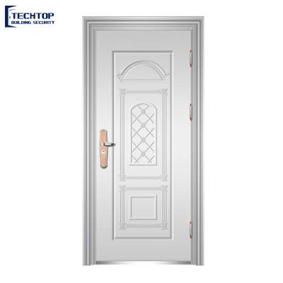 China Modern TECHTOP Customized Stainless Steel Door Modern Design Room Door High Quality Durable Steel Door for sale