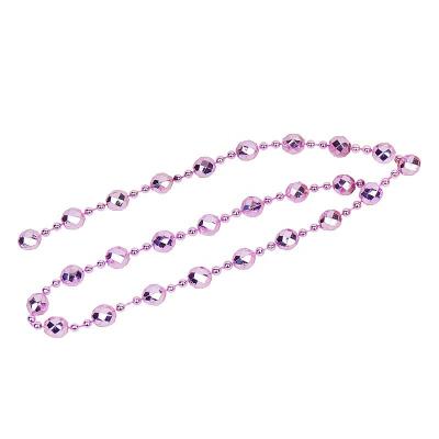 China Christamas Decoration China Factory Wholesale Price OEM Custom 2022 New Design Pink Jumbo Mardi Gras Beads for sale