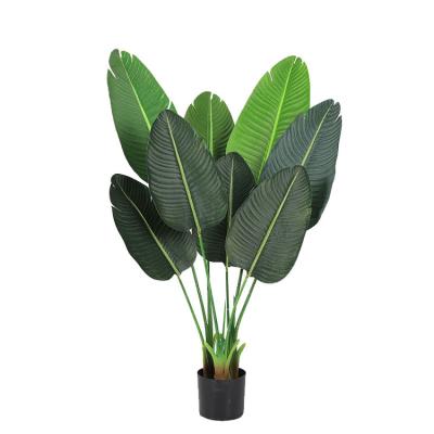 China Wholesale Indoor Decoration Simulation Tree Artificial Green Plants Potted For Home Deco for sale