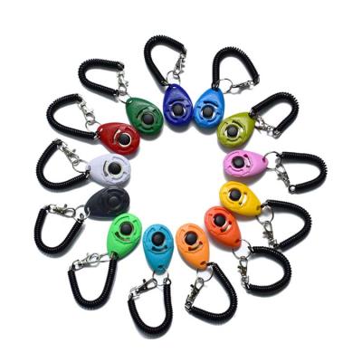 China Hot Selling Viable Amazon Pet Trainer Dog Training Clicker Water Drop Clicker For Dog Training for sale