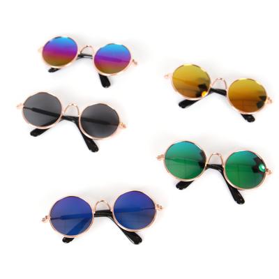 China Viable Metal Cat Sunglasses Most Popular Puppy Pet Accessories Sunglasses for sale