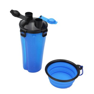 China Sustainable Outdoor Use Dog Water Food Bottle Feeder for sale