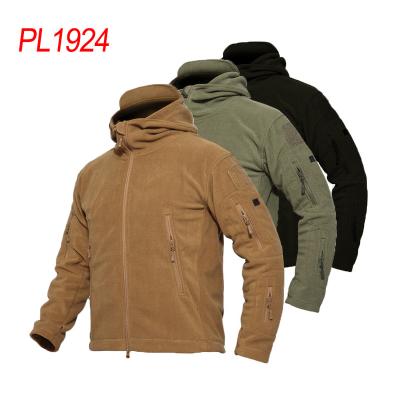 China Wholesale Acid Resistant Mens Fleece Jacket Hoody Coat Winter Jacket Military Tactical Anorak For Hunting Hiking Displacement for sale