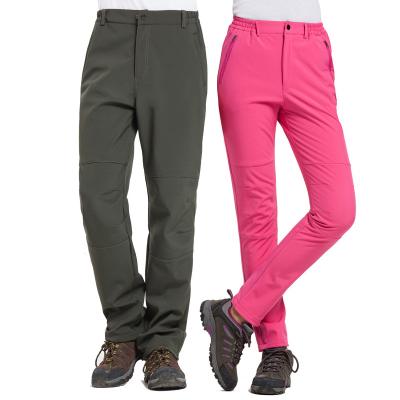 China Waterproof Women's Termal Waterproof Softshell Breeches Shear Scratch Winter Skating Skiing Windproof Pants Long Trousers for sale