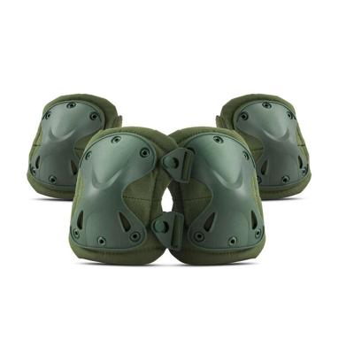 China Outdoor Sport Knee Protector 4pcs Adult Military Tactical Elbow Support Knee Protector Hunting Safety Gear Knee Elbow Shell Skating Guard for sale