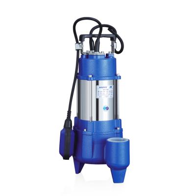 China Wastewater Treatment 220 Volt 0.75 3hp Sewage Pumps Submersible Water Pump zu verkaufen