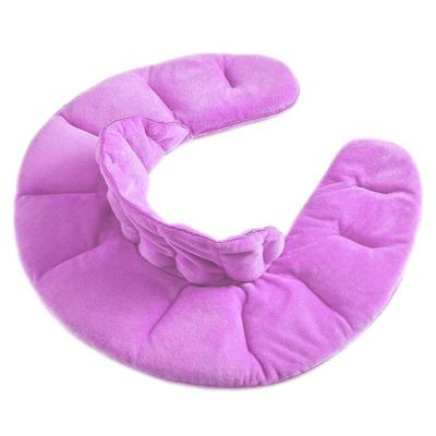 China Super Soft Short Heated Plush Neck Wrap Microwavable Heating Pad Beads For Neck And Shoulders for sale