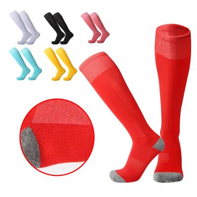 China Regular Professional Non-slip Football Socks Mens Adult Training Towel Sports Sole Socks for sale