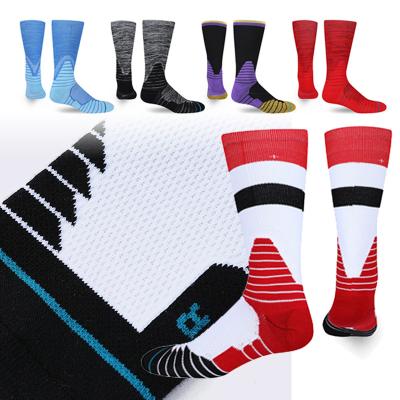 China Regular Men's Combat Elite Basketball Socks Men's and Women's Professional Sports Socks for sale