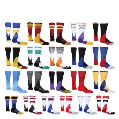 China Breathable Wholesale Long Football Socks Student Bars Professional Sports Outdoor Socks for sale