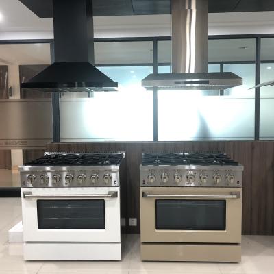 China Car SENG ETL Certified 4 Cooker Professional Kitchen Range Free Standing Gas Stove Pizza Oven for sale