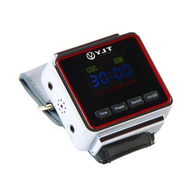 China High Quality Electron Components And Stainless Steel Wrist Laser Watch Reduced Bio Diabetes Therapy Machine 650nm for sale