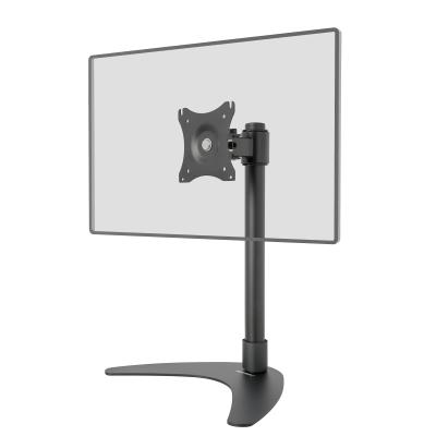 China VESA Steel Universal Lifting Adjustable Functional Led Monitor 40CM Rotatable Height LCD Display Stand for sale