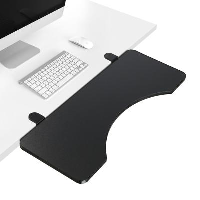 China Ergonomic Adjustable Computer Keyboard Mouse Desk Supplement (Height) Adjustable Space Saving Platform Keyboard Tray for sale