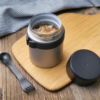 China Food Container Double Wall Stainless Steel Vacuum Flask PORTABLE Vacuum Insulated Thermos Lunch Storage Box for sale