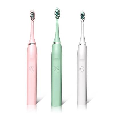 China Factory Cheap Price Portable Electric Toothbrush Sonic Smart Sensitive Toothbrush Working Time + Interval 30s 2min Battery Power Toothbrush For Travel for sale