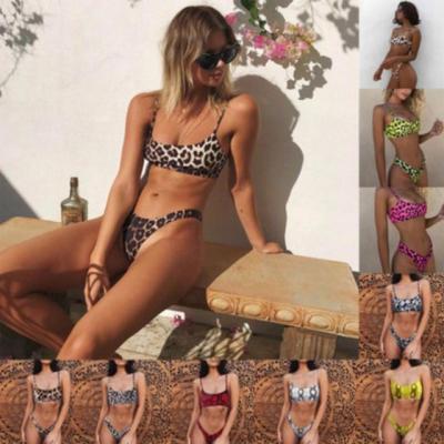 China Sexy J Snakeskin Swimwear Women Breathable Leopard Bikinis Swimwear Push Up Swimsuit Beachwear Swimming Bikini Feminine Women for sale