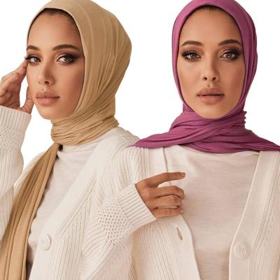 China GLS005 Islamic Feeling Cotton Scarf Soft Soft Modal Fashion Hijab Other Ethnic Scarves for sale