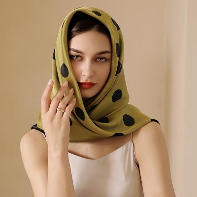 China GLS019 Soft Smooth Feeling Custom Silk Scarves Fit Head Silk Scarf For Women for sale