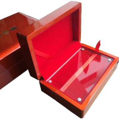 China Newest Luxury High Gloss Lacquer Wooden Gift Box Custom Jewelry Box Wooden Jewelry Storage Box for sale